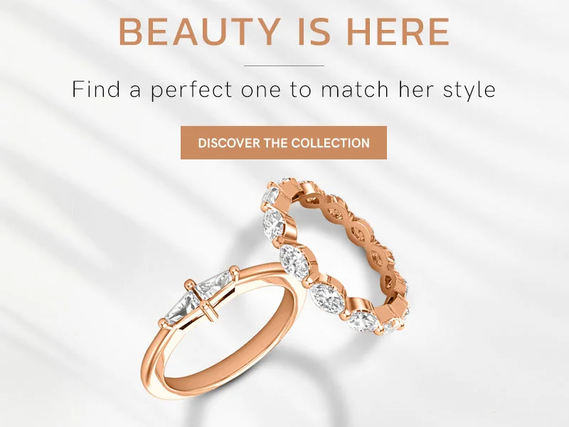 Rose Gold Diamond Rings Collection At K&K Jewelers